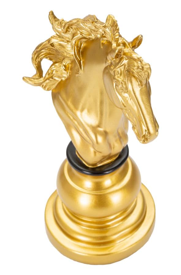 FURNLUX DEKORATION HEST GULD 14CM