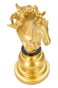 Miniatyrbillede 4 af 8: FURNLUX DEKORATION HEST GULD 14CM
