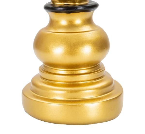 FURNLUX DEKORATION HEST GULD 14CM