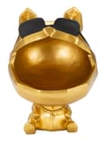 Miniatyrbild 2 av 9: FURNLUX DEKORATION HUND GULD 17CM