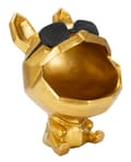 Miniatyrbild 1 av 9: FURNLUX DEKORATION HUND GULD 17CM
