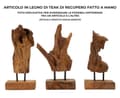 Miniatyrbild 7 av 10: FURNLUX DEKORATION AKAR BRUN 20CM