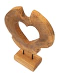 Miniatyrbild 3 av 11: FURNLUX DEKORATION HASI BRUN 28CM