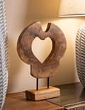 Miniatyrbild 10 av 11: FURNLUX DEKORATION HASI BRUN 28CM