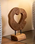 Miniatyrbild 8 av 9: FURNLUX DEKORATION HASI BRUN 20CM
