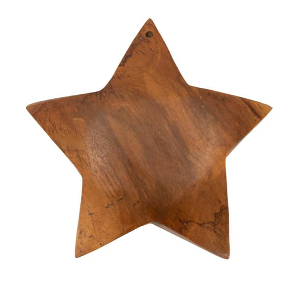 FURNLUX DEKORATION BINTANG BRUN 19CM
