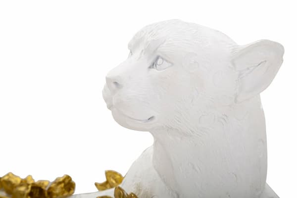 FURNLUX DEKORATION LEOPARD VIT 53CM
