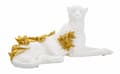 Miniatyrbild 1 av 7: FURNLUX DEKORATION LEOPARD VIT 53CM