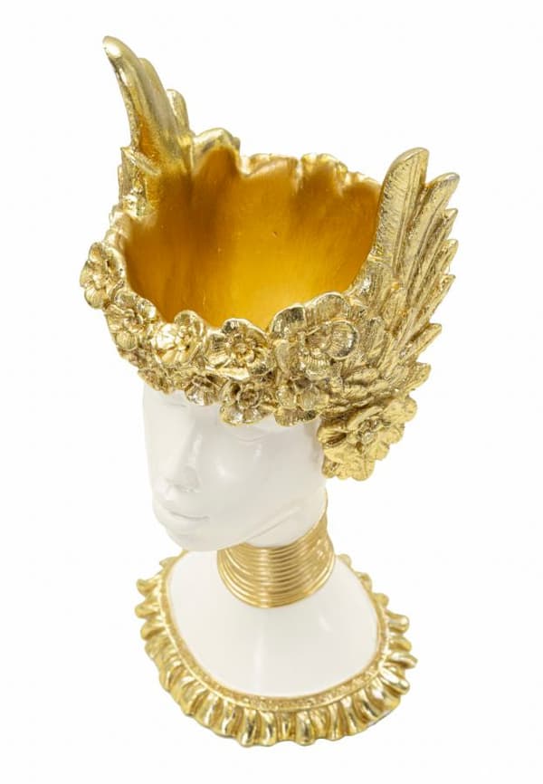 FURNLUX KORISTE ATHENA VALKOINEN 15CM