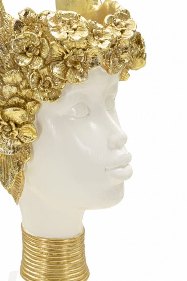 FURNLUX KORISTE ATHENA VALKOINEN 15CM