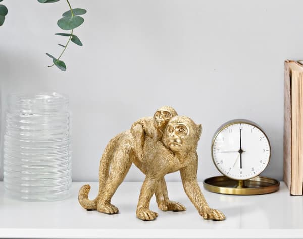 FURNLUX DEKORATION APA GULD 30CM