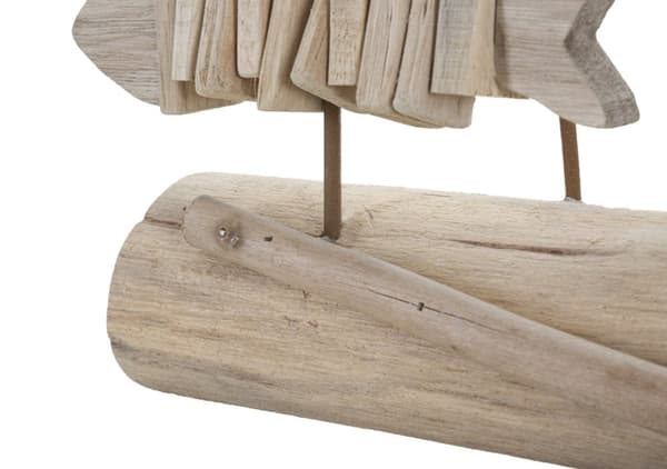 FURNLUX DEKORATION FISK BEIGE 37CM