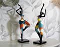 Miniatyrbild 6 av 7: FURNLUX DEKORATION DANSARE SVART 13CM