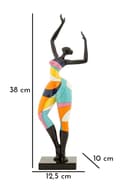 Miniatyrbild 7 av 7: FURNLUX DEKORATION DANSARE SVART 13CM