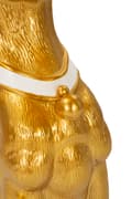 Miniatyrbild 8 av 10: FURNLUX DEKORATION HUND GULD 27CM