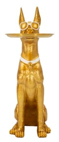 Miniatyrbild 2 av 10: FURNLUX DEKORATION HUND GULD 27CM