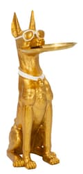 Miniatyrbild 1 av 10: FURNLUX DEKORATION HUND GULD 27CM