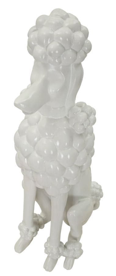 FURNLUX DEKORATION HUND VIT 20CM