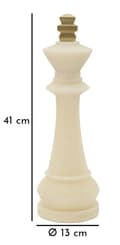 Miniatyrbild 7 av 7: FURNLUX DEKORATION QUARZY VIT 13CM