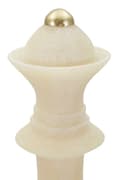 Miniatyrbild 3 av 7: FURNLUX DEKORATION DROTTNING VIT 12CM