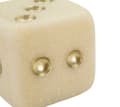 Miniatyrbild 5 av 7: FURNLUX DEKORATION QUARZY VIT 8CM