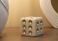 Miniatyrbild 6 av 7: FURNLUX DEKORATION QUARZY VIT 8CM