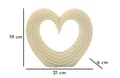 Miniatyrbild 7 av 7: FURNLUX DEKORATION LOVI VIT 21CM