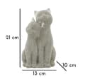 Miniatyrbild 6 av 6: FURNLUX DEKORATION GNISTRANDE SILVER 13CM