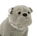 Miniatyrbild 4 av 6: FURNLUX DEKORATION HUND SILVER 17CM