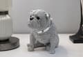Miniatyrbild 5 av 6: FURNLUX DEKORATION HUND SILVER 17CM