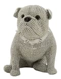 Miniatyrbild 1 av 6: FURNLUX DEKORATION HUND SILVER 17CM