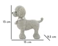 Miniatyrbild 6 av 6: FURNLUX DEKORATION GNISTRANDE SILVER 15CM