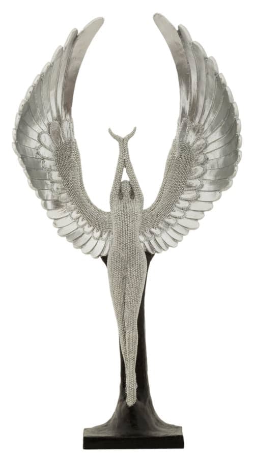 FURNLUX DEKORATION GNISTRANDE SILVER 26CM