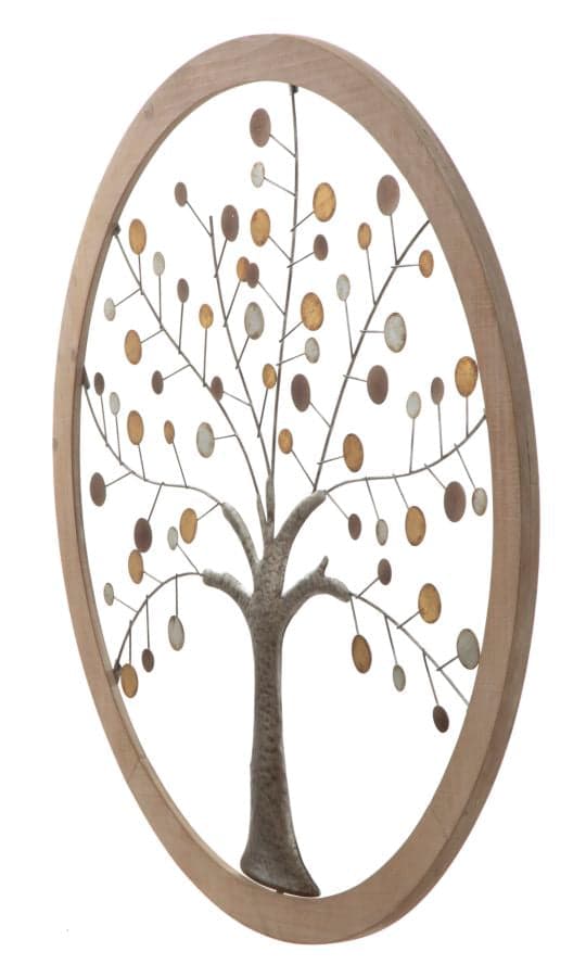 FURNLUX VÄGGKONST TRÄD BRUN 80CM