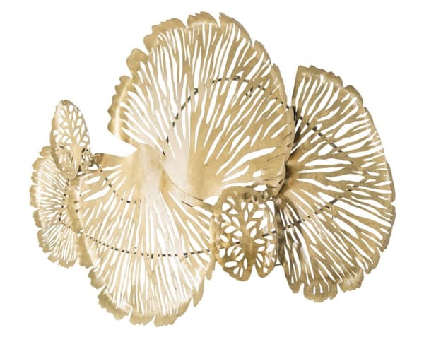 FURNLUX VÄGGKONST IRIS GULD 115CM