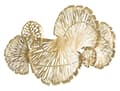 Miniatyrbild 2 av 8: FURNLUX VÄGGKONST IRIS GULD 115CM