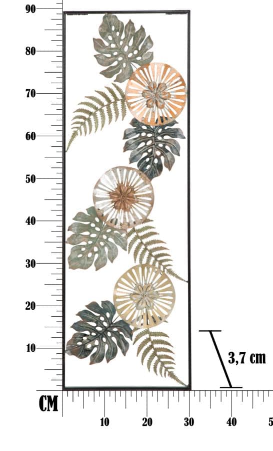 FURNLUX VÄGGKONST FÖR GRÖN 31CM