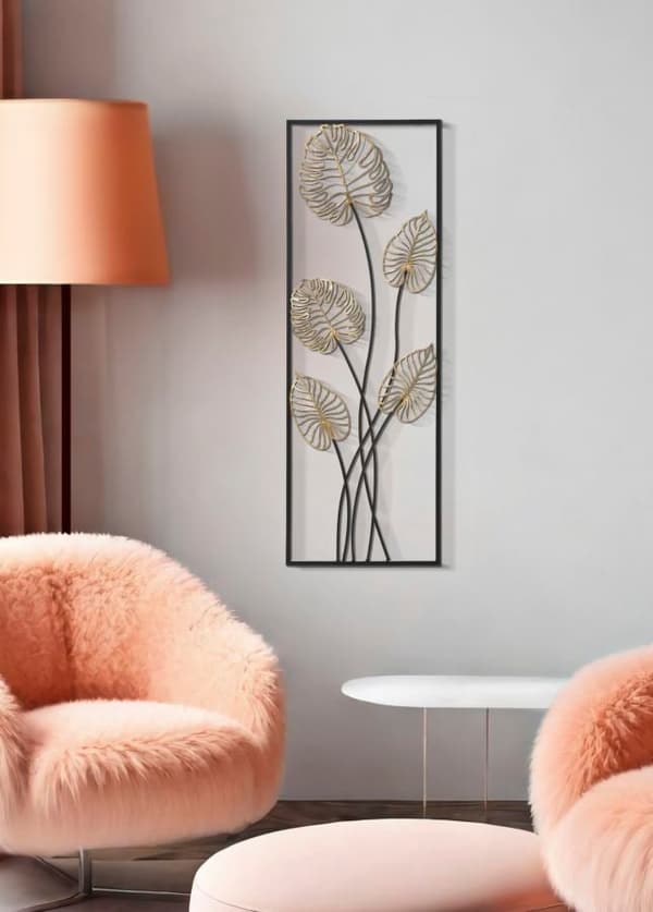 FURNLUX VÄGGKONST LUXY GULD 31CM