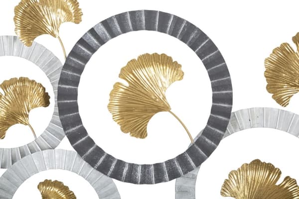 FURNLUX VÄGGKONSTY GULD 126CM