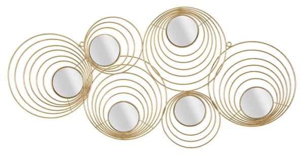 FURNLUX VÄGGKONST RAY GOLD 90CM