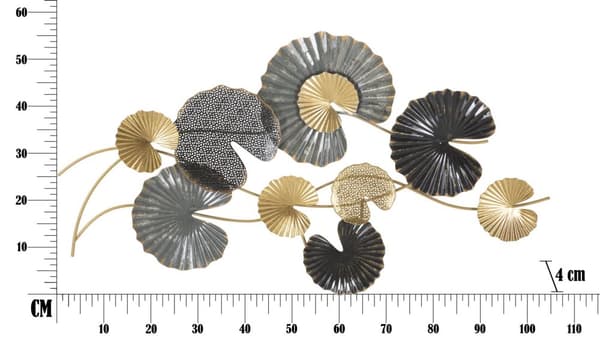 FURNLUX VÄGGKONST WEBB GRÅ 105CM