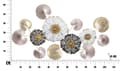 Miniatyrbild 6 av 6: FURNLUX VÄGGKONST PINY ROSA 106CM
