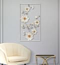 Miniatyrbild 5 av 6: FURNLUX VÄGGKONST FLIX VIT 50CM