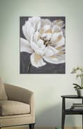 Miniatyrbild 5 av 6: FURNLUX VÄGGKONST BLOMMA VIT 80CM