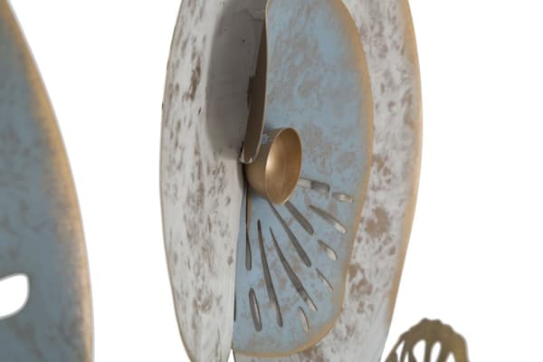 FURNLUX VÄGGKONST GLOTY GRÅ 70CM