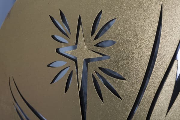 FURNLUX VÄGGKONST NAT GULD 120CM