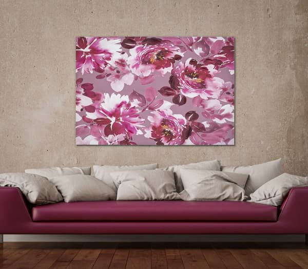 FURNLUX VÄGGKONST OPTIC PINK 80CM