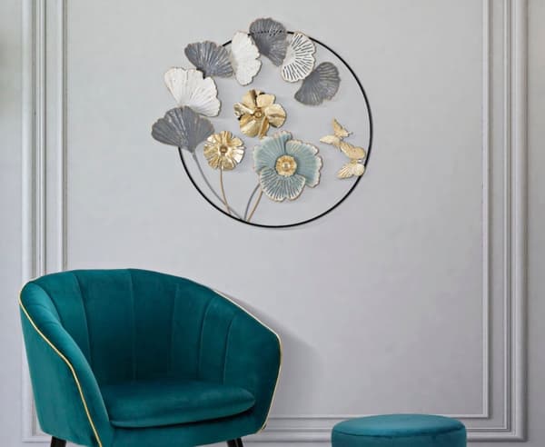 FURNLUX VÄGGKONST CAMPUR GRÅ 79CM