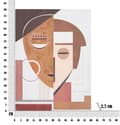 Miniatyrbild 6 av 6: FURNLUX VÄGGKONST ETNISK BEIGE 60CM
