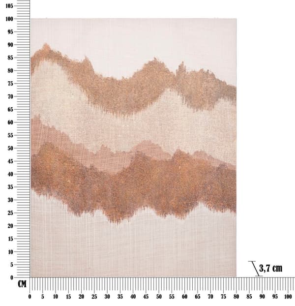 FURNLUX VÄGGKONST BROWNY BEIGE 80CM